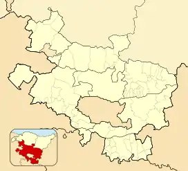 Delika is located in Álava