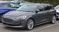 2018 Ford Focus Vignale hatchback (UK)
