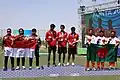 Recurve men team medal ceremony