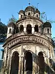 Sitala temple of Mondal family with 9 pinnacles