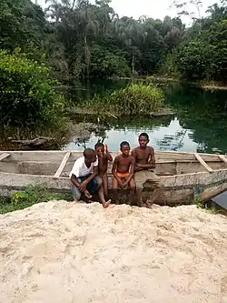 A river in a village at Etche Rivers State