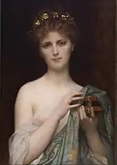 Swedish soprano Christine Nilsson as Pandora by Alexandre Cabanel, 1873