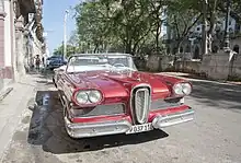 Edsel Pacer in Havana, Jan 2014