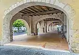 Arcades in Montreal-du-Gers.