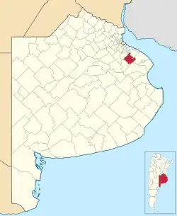 Brandsen Partido in Buenos Aires Province
