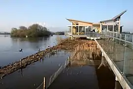 The Nature Centre with raised walkway