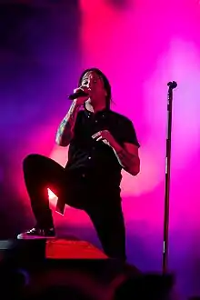 Kowalewicz at Rock am Ring in 2016