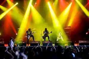 Bombus playing at Summer Breeze Open Air in 2016.