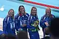 Rebecca Adlington, Joanne Jackson, Jazmin Carlin and Caitlin McClatchey – 4×200 m freestyle relay long course record holders.