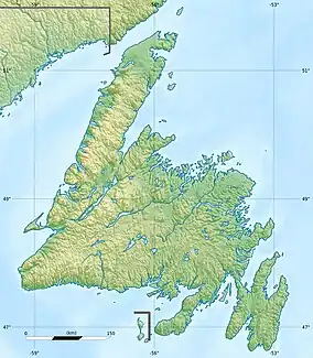 Mount Musgrave is located in Newfoundland