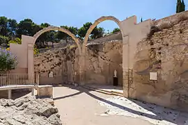 Remains of the church