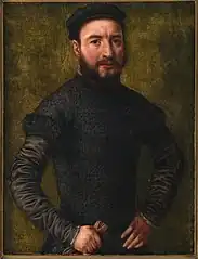 Portrait of a man, 1542 or 1560