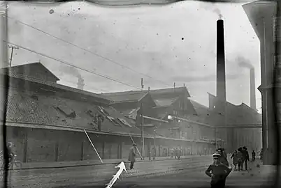 Automobile Hall at Krupp-Werk, 1923 (Bundesarchiv)