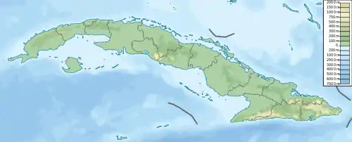 Nicholas Channel is located in Cuba