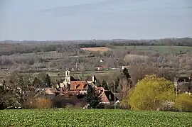 A general view of Le Menoux