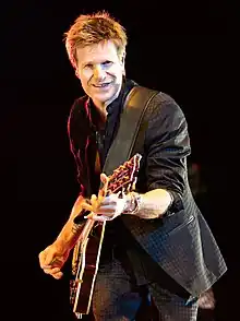 Brown performing in 2023