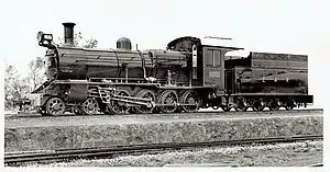 East African Railways publicity photograph of no. 2217, c. 1953