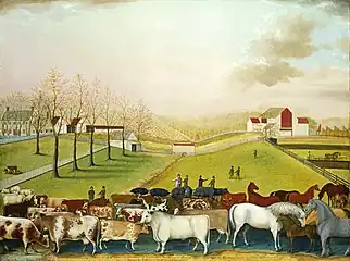 The Cornell Farm (1848), National Gallery of Art