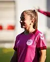 Elena Julve training for Levante Las Planas