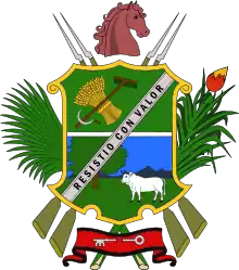 Coat of arms of the State of Monagas.