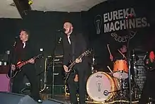 Eureka Machines performing live at the Brudenell Social Club in 2009