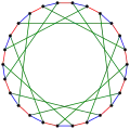 The chromatic index of the F26A graph is 3.
