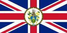 Standard of the governor of the Pitcairn Islands