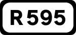 R595 road shield}}