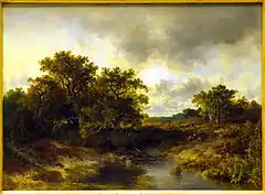 J.W. Bilders: Wolfhezen Heath, c. 1860–75; oil on canvas - collection Teylers Museum.