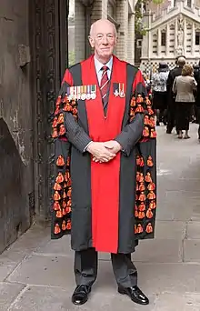 photo of John Norris โ Beadle to the Worshipful Company of Firefighters