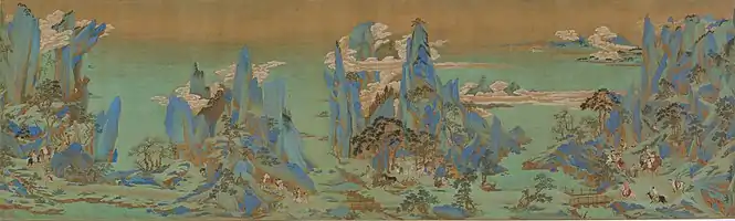 Emperor Minghuang's Journey to Sichuan