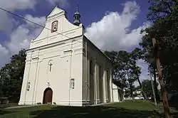 Church of Saint Lawrence with monumental paintings by Gabriel Sławiński&nbsp;[pl] (1776)