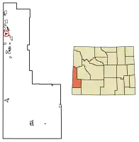 Location of Thayne in Lincoln County, Wyoming. The current Mayor is a Devin Simpson, he took office in 2019