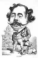 Caricature of Guéymardby Étienne Carjat(1857)