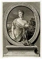 Madame Quinault-Dufresne&nbsp;[fr], after Joseph Aved, 1726