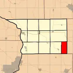 Location in Carroll County