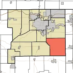 Location in St. Joseph County