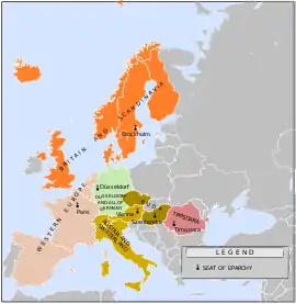 Eparchies of the Serbian Orthodox Church in Western, Central and Northern Europe