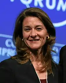Co-Founder of Bill & Melinda Gates Foundation Melinda Gatesof Washington