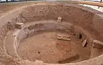 Example of an early kiva in Mesa Verde National Park