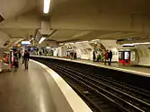 Line 5 platforms at Gare de l'Est