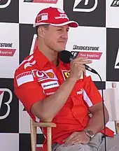 Michael Schumacher won seven world titles, five of them with Ferrari, and two with Benetton.