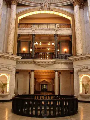 "New" Mississippi State Capitol rotunda