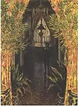 Jean in the artist's house, 1875