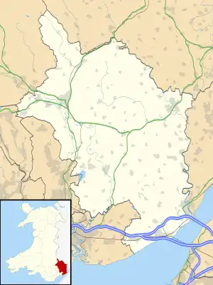 Venta Silurum is located in Monmouthshire