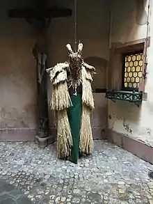 A statue of Père Fouettard