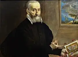 Portrait of Giulio Clovio by El Greco, 1571