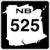 Route 525 marker