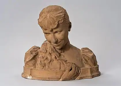Sculpted Portrait of a Woman, 1891, Nationalmuseum