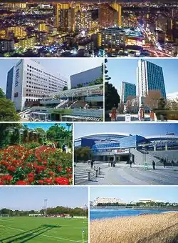 downtown at night
Morisia TsudanumaChiba Institute of Technology
Yatsu Rose GardenChiba International Swimming Center
Frontier Soccer FieldYatsu-higata